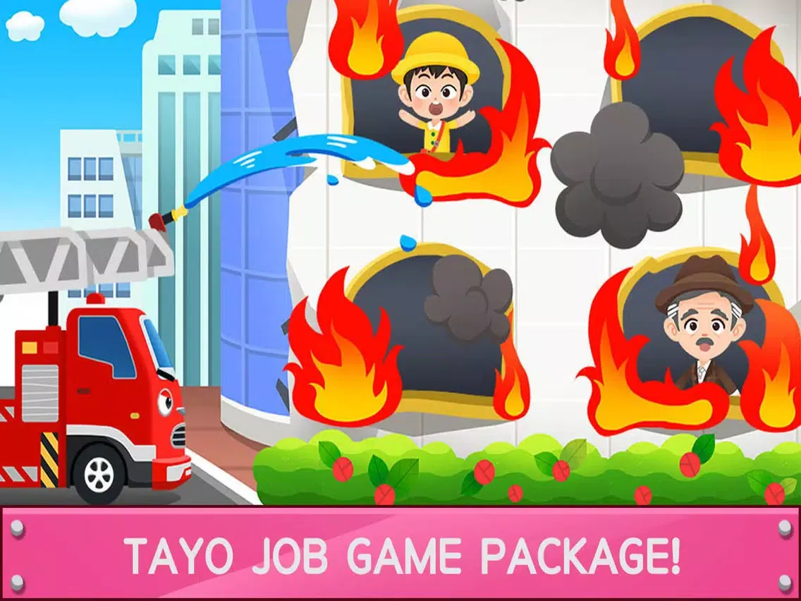 تصاویر Tayo Job Game iPad 