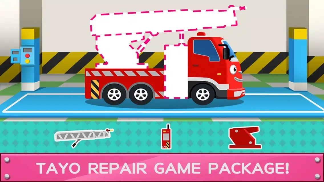 Captures d'écran de Tayo Repair Game