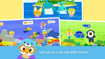 Captures d'écran de Pororo & Sea Animals