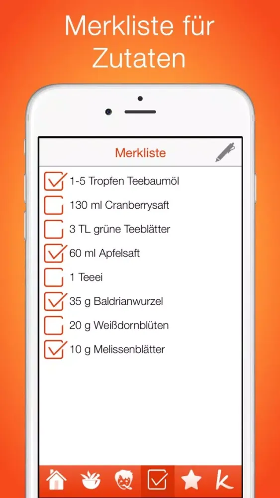 Zrzuty ekranu Hausmittel
