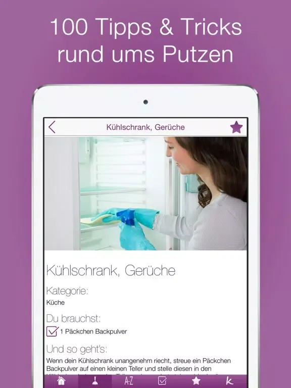 100 Tipps für das Putzen PRO iPad  스크린샷
