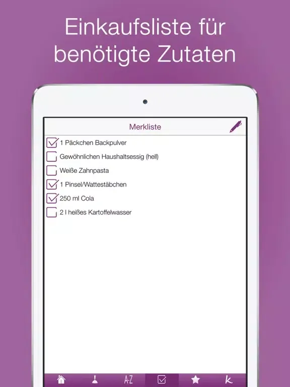 100 Tipps für das Putzen PRO iPad  스크린샷
