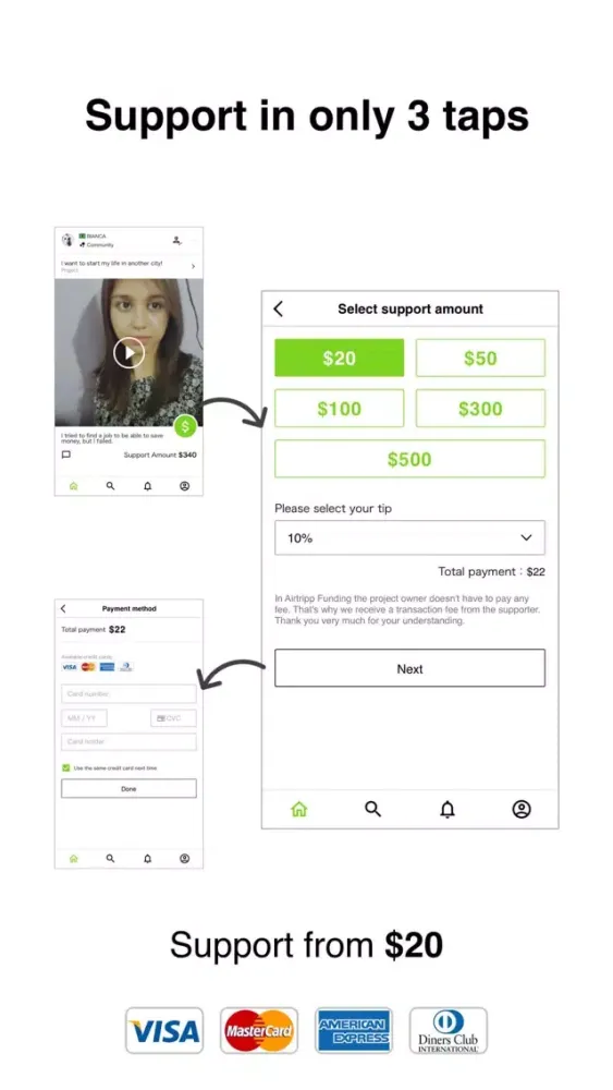 Airfunding -Online Donation应用截图