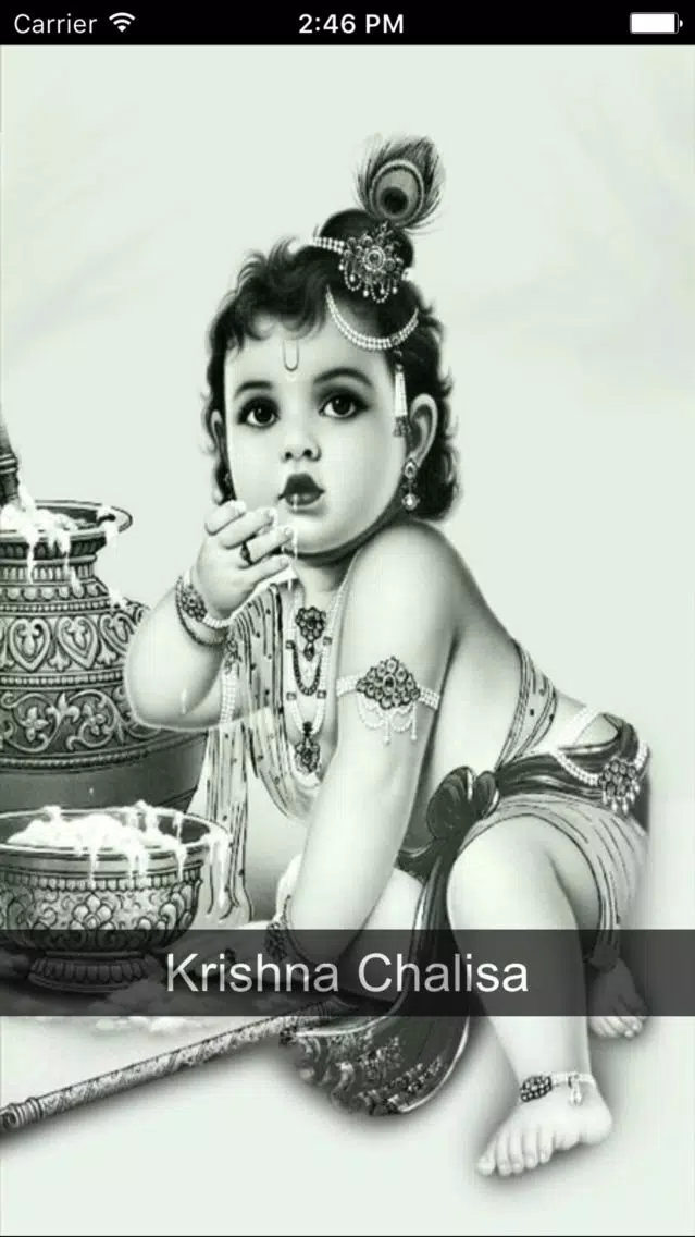 Zrzuty ekranu Krishna - Chalisa