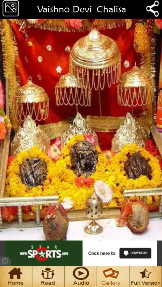 Capturas de tela do Vaishno devi Chalisa