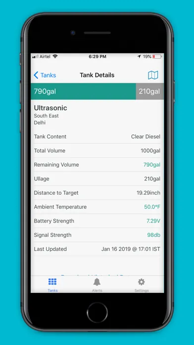 myTankTemp سکرین شاٹس