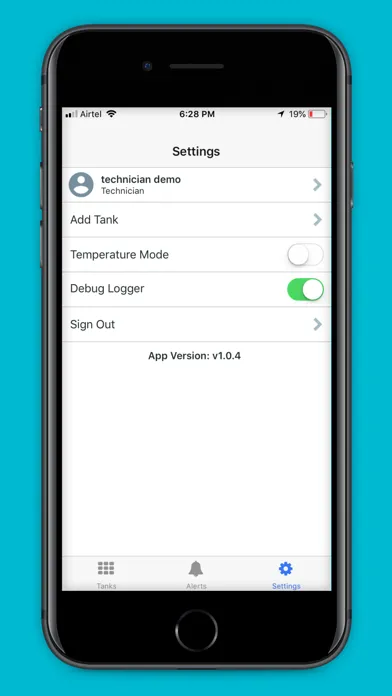 myTankTemp سکرین شاٹس