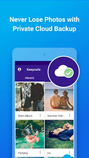 Capturas de tela do Private Photo Vault - Keepsafe