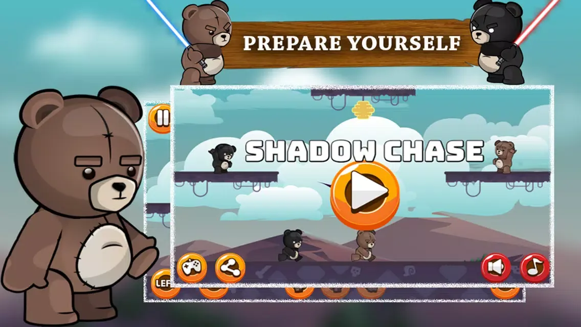 Shadow Chase - Run Bear Run स्क्रीनशॉट