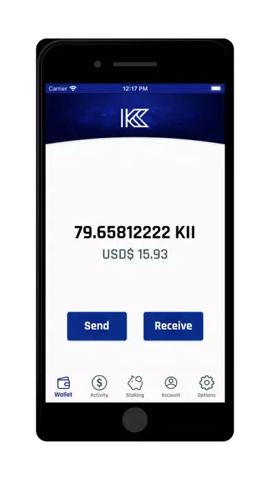 Kii Wallet স্ক্রিনশট