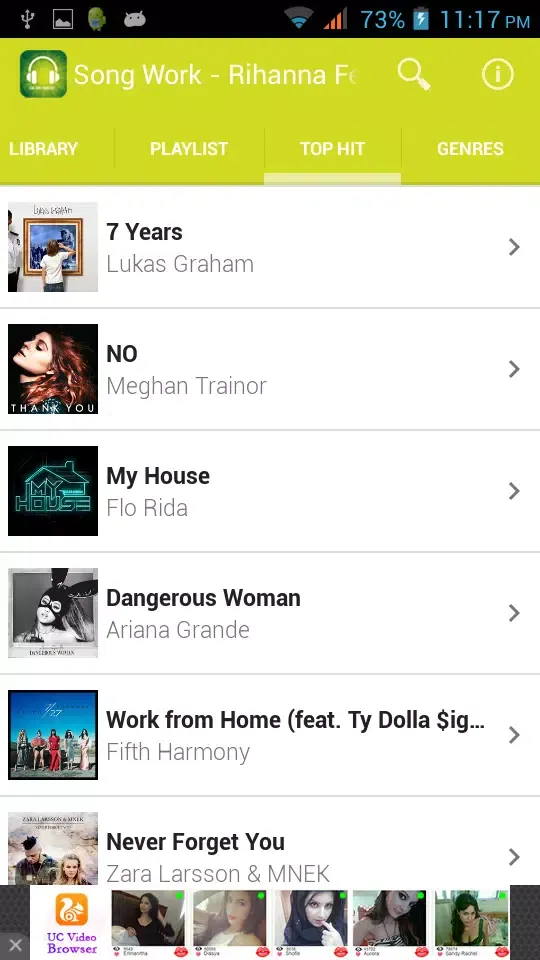 Screenshot di Song Work - Rihanna Feat