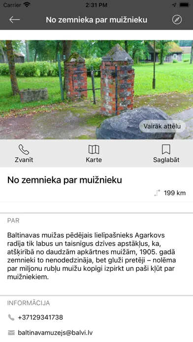 Baltinava ZOOM應用截圖