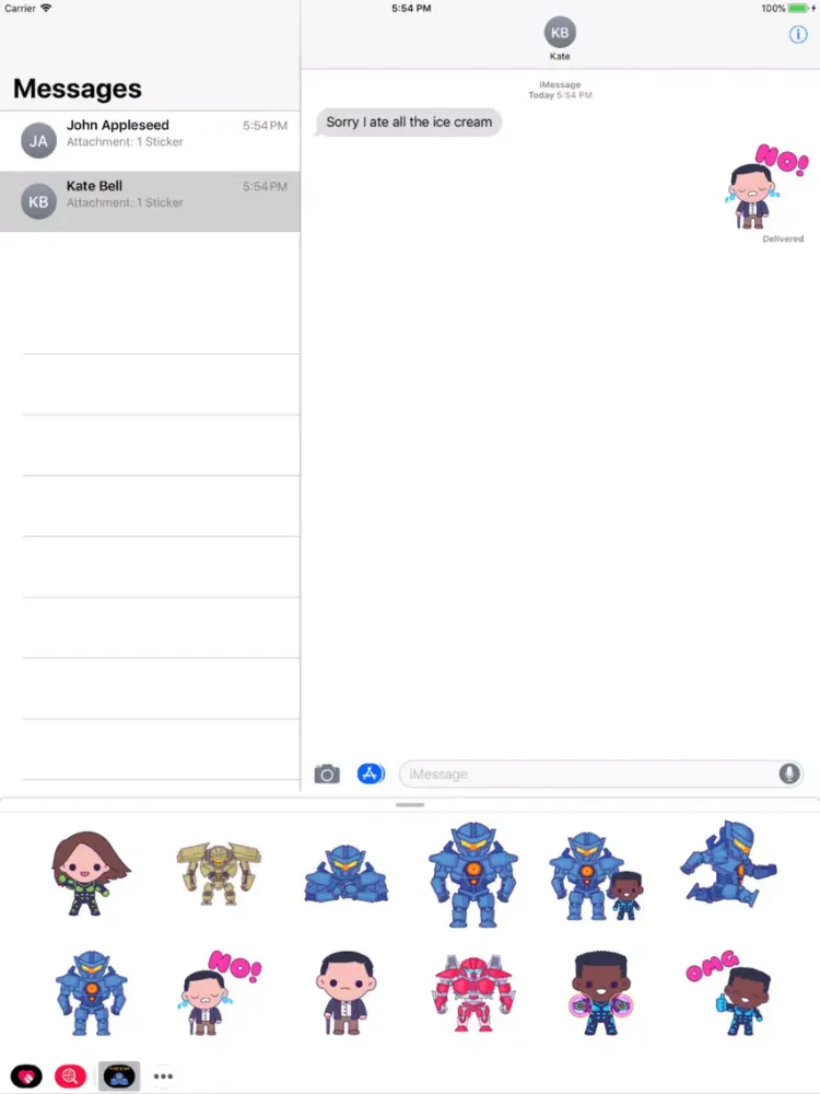 صور Pacific Rim Uprising Stickers iPad 