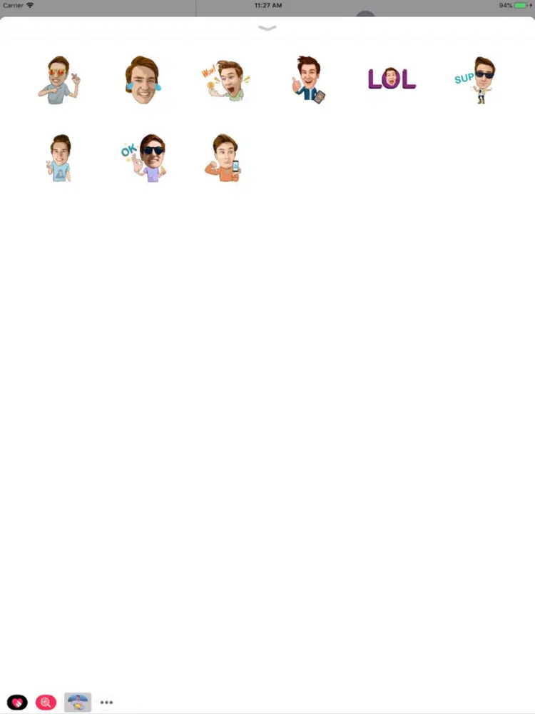 Captures d'écran de TechSmartt Sticker Pack iPad 
