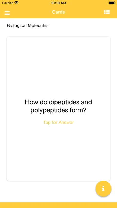 Скриншоты A-Level Biology Flashcards Pro