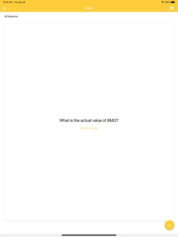 صور A-Level Physics Flashcards Pro iPad 