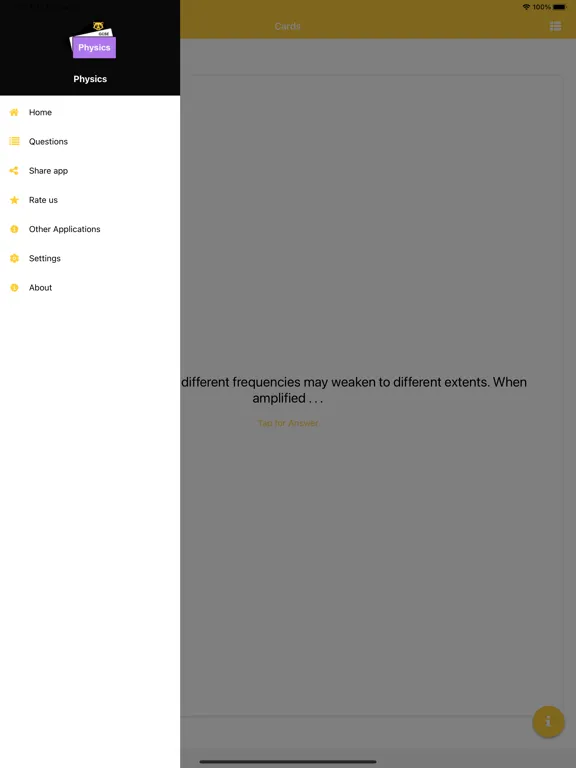 صور GCSE Physics Flashcards Pro iPad 