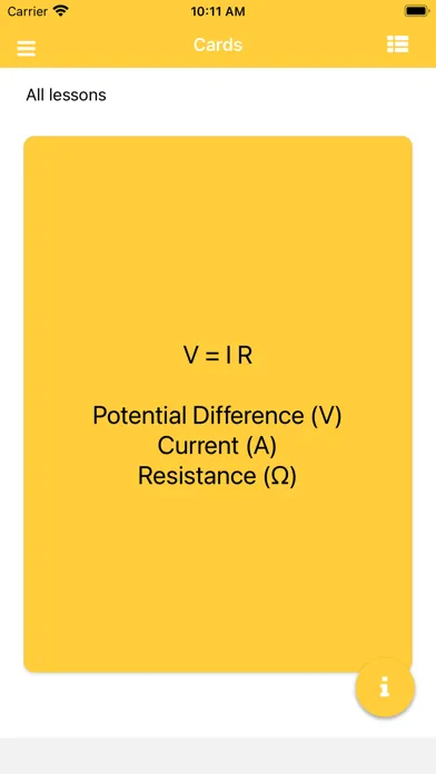 صور GCSE Physics Flashcards Pro