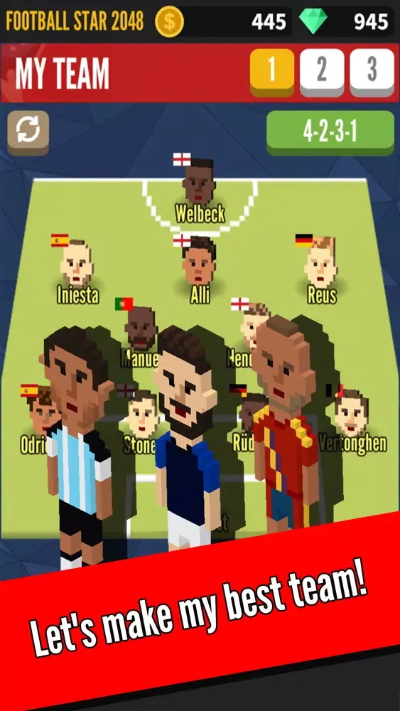 Football Star 2048 Screenshots