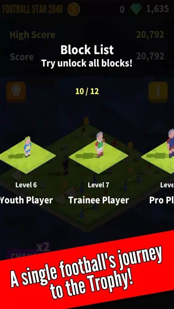 Football Star 2048 Screenshots