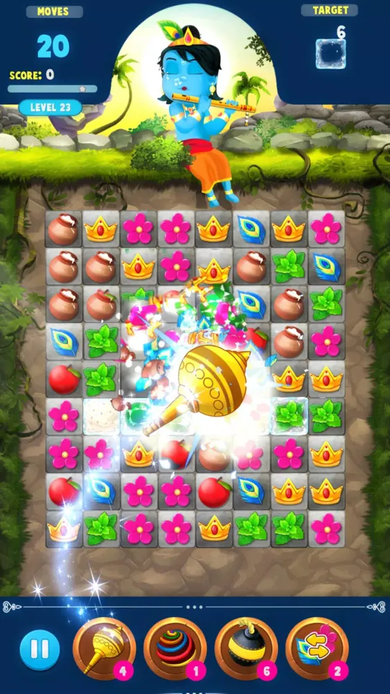 Capturas de pantalla de Krishna Balram - Match 3 Game
