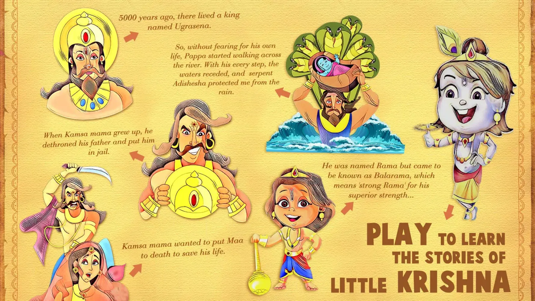 Capturas de pantalla de Krishna Balram - Match 3 Game