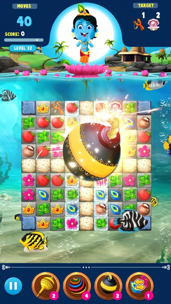 Capturas de pantalla de Krishna Balram - Match 3 Game