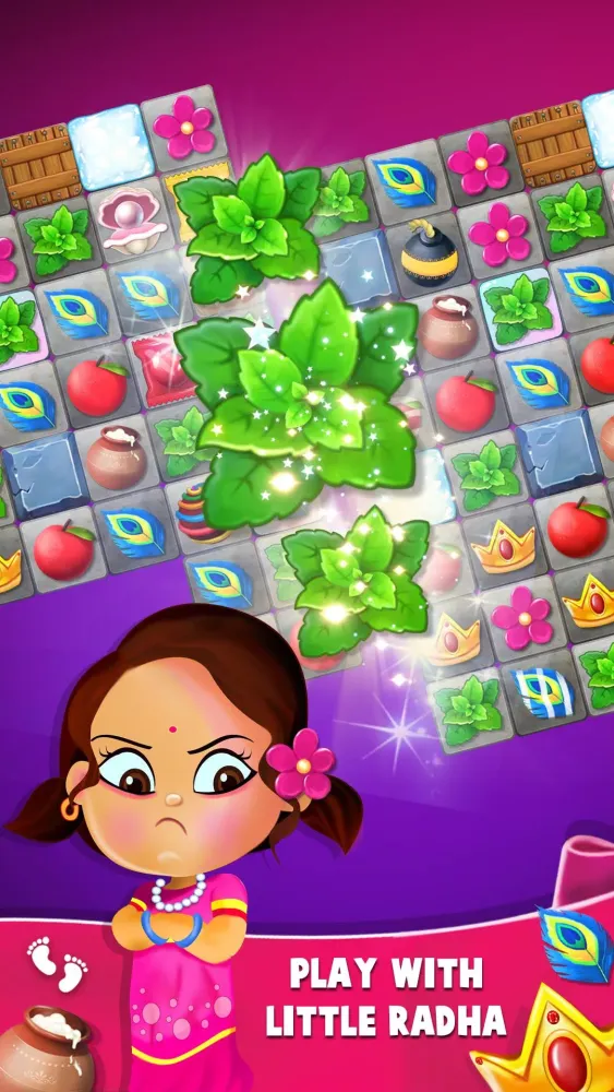 Capturas de pantalla de Krishna Balram - Match 3 Game