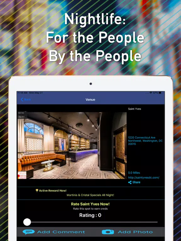 Seek Bars & Clubs with Kikspot iPad  Screenshots