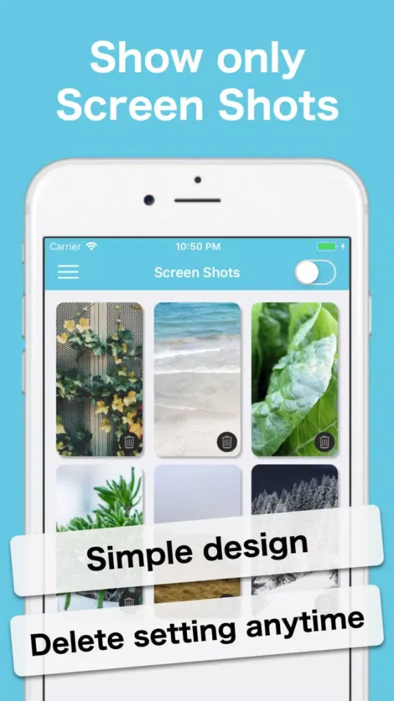 Capturas de tela do CleanScreen - Organize Photos