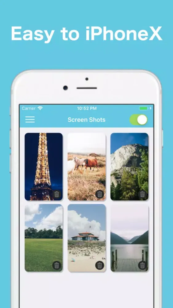 Capturas de tela do CleanScreen - Organize Photos