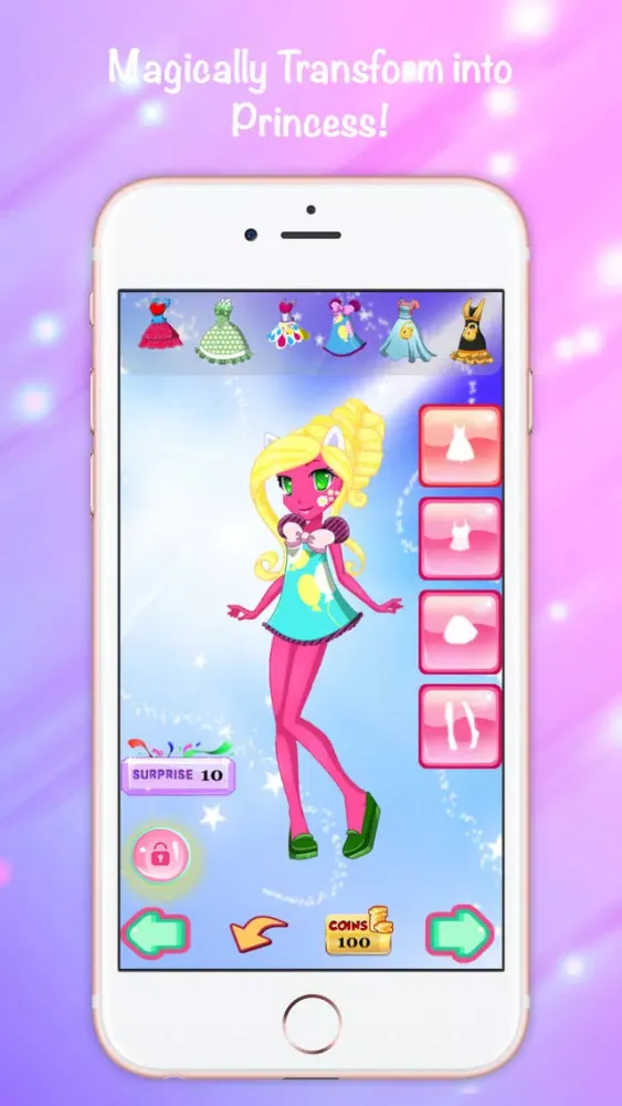 Anime Angel Girl Dress Up : Cute Princess Make Up应用截图