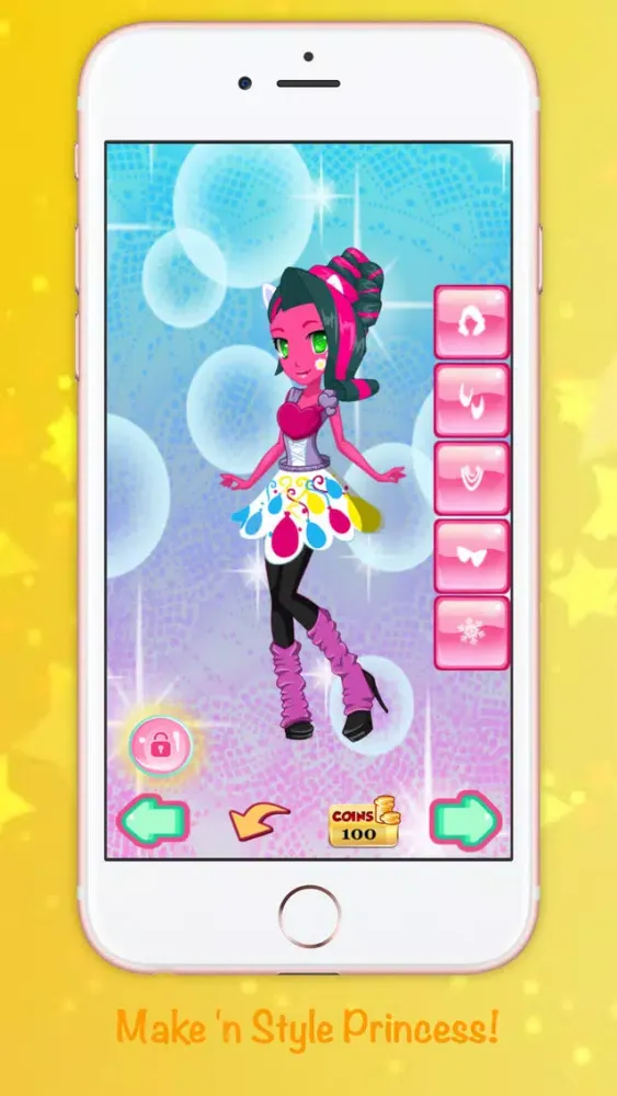 Anime Angel Girl Dress Up : Cute Princess Make Up应用截图