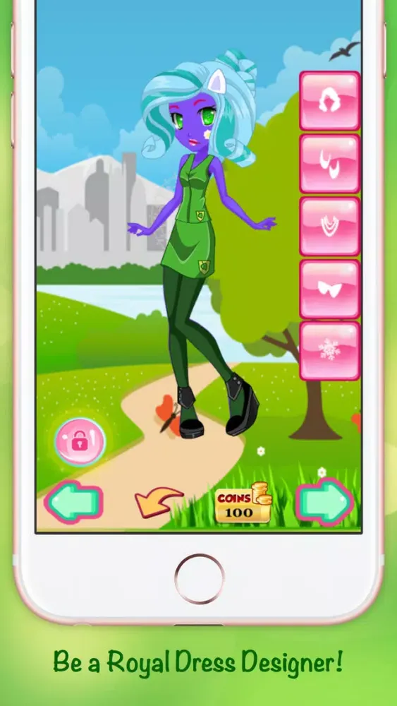 Anime Angel Girl Dress Up : Cute Princess Make Up应用截图