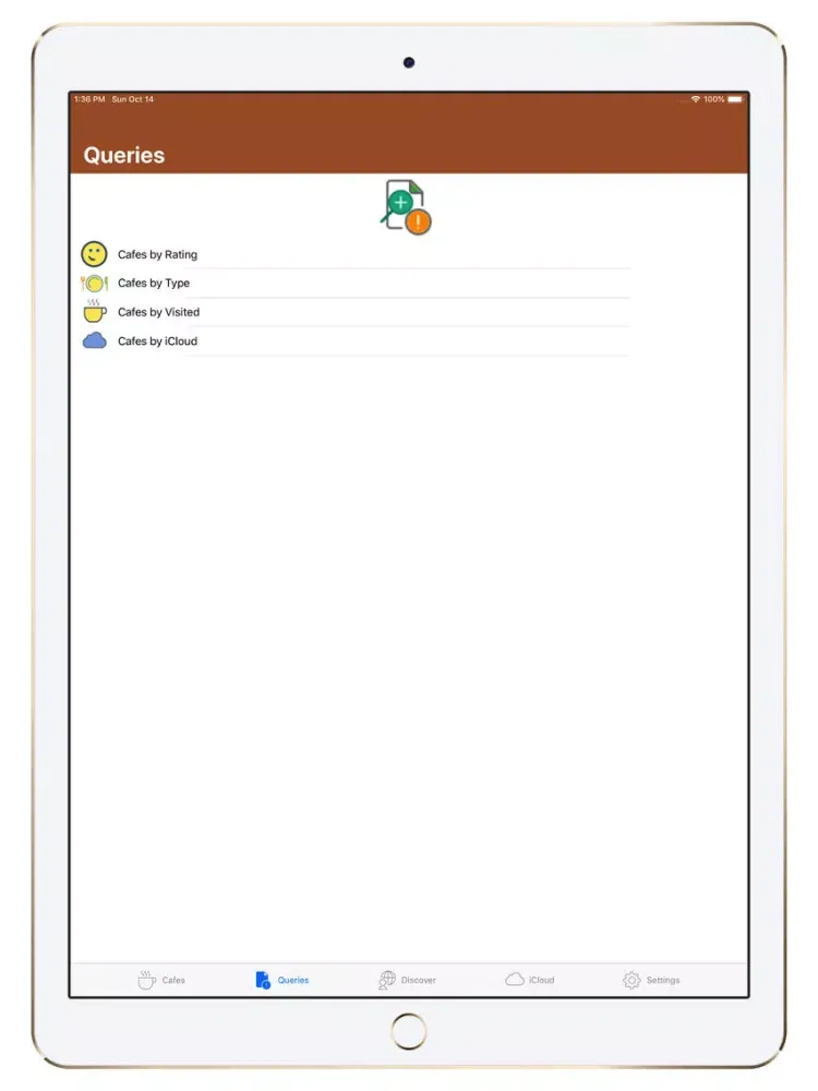 Скриншоты 8Cafe iPad 