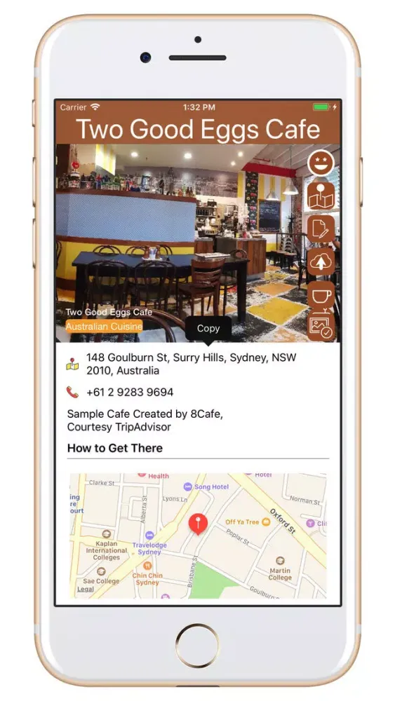 Скриншоты 8Cafe