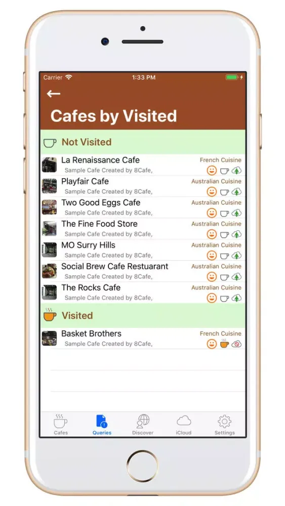 Скриншоты 8Cafe