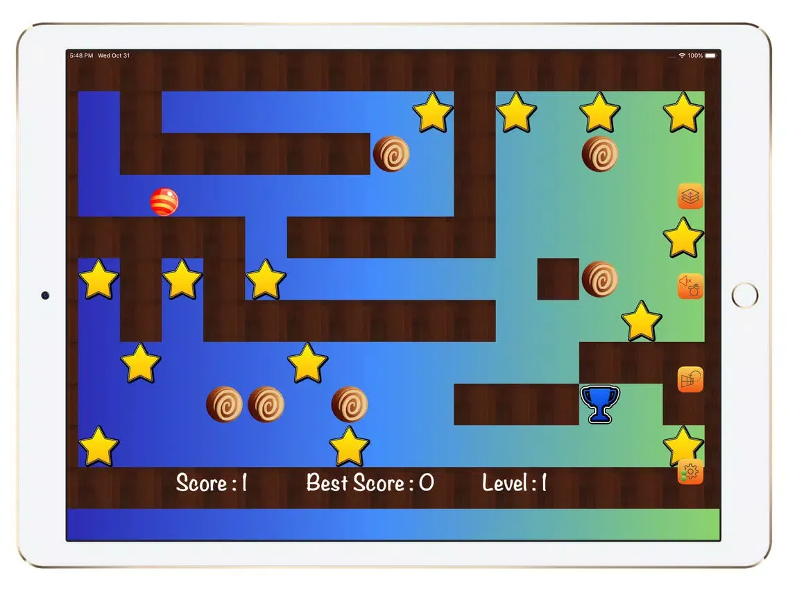 Ảnh chụp màn hình của 8Labyrinth iPad 