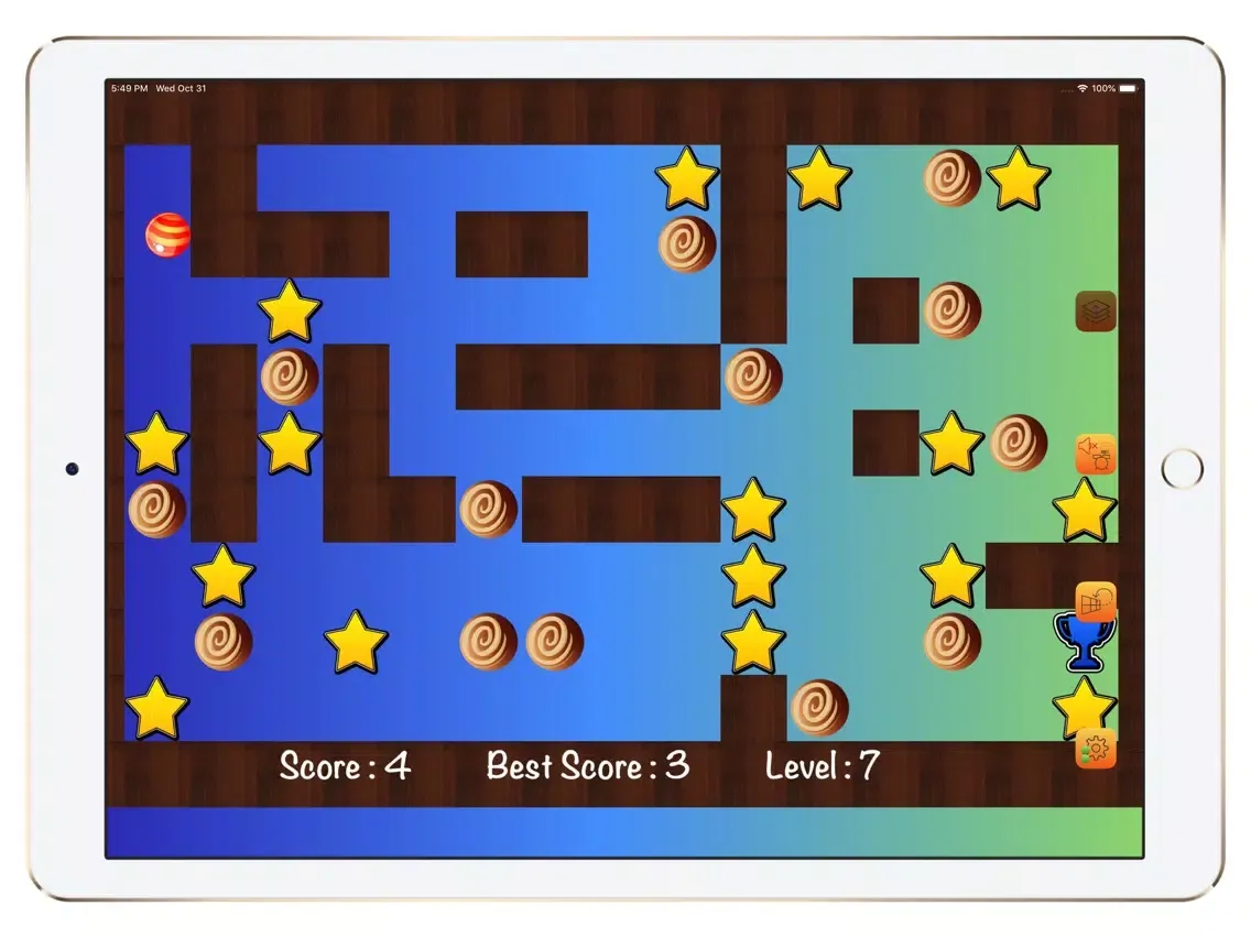 Ảnh chụp màn hình của 8Labyrinth iPad 