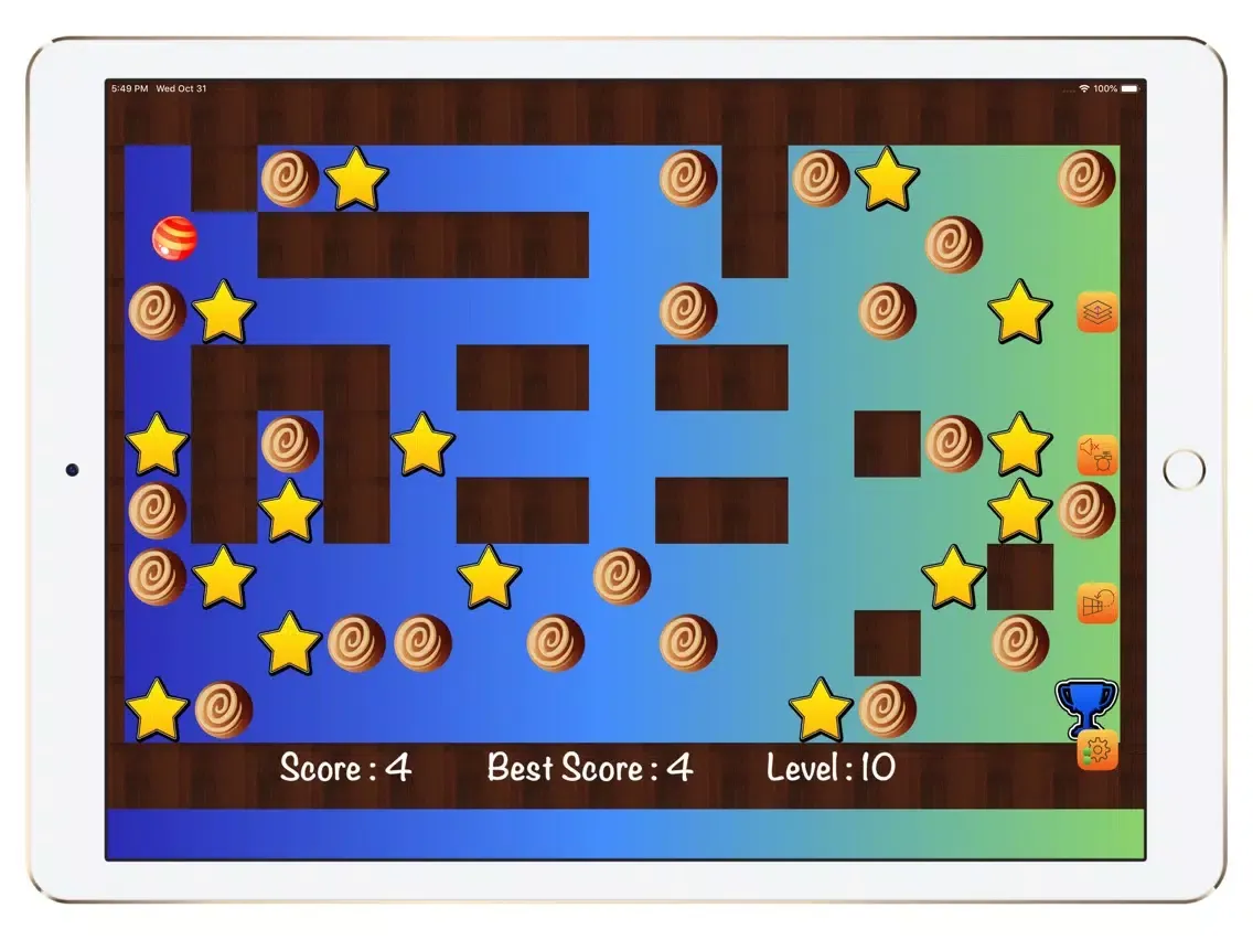 Ảnh chụp màn hình của 8Labyrinth iPad 