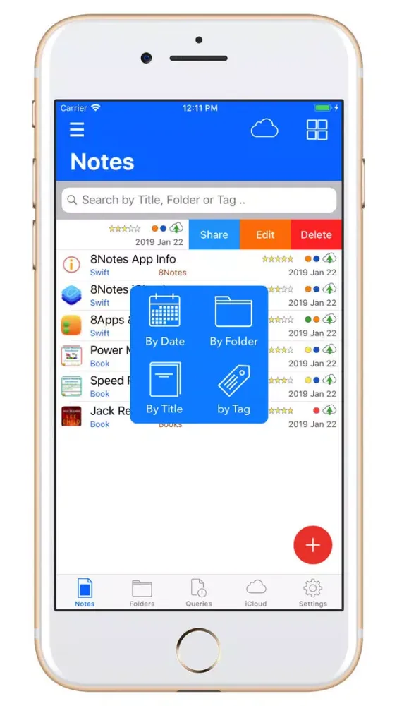 Ảnh chụp màn hình của 8Notes