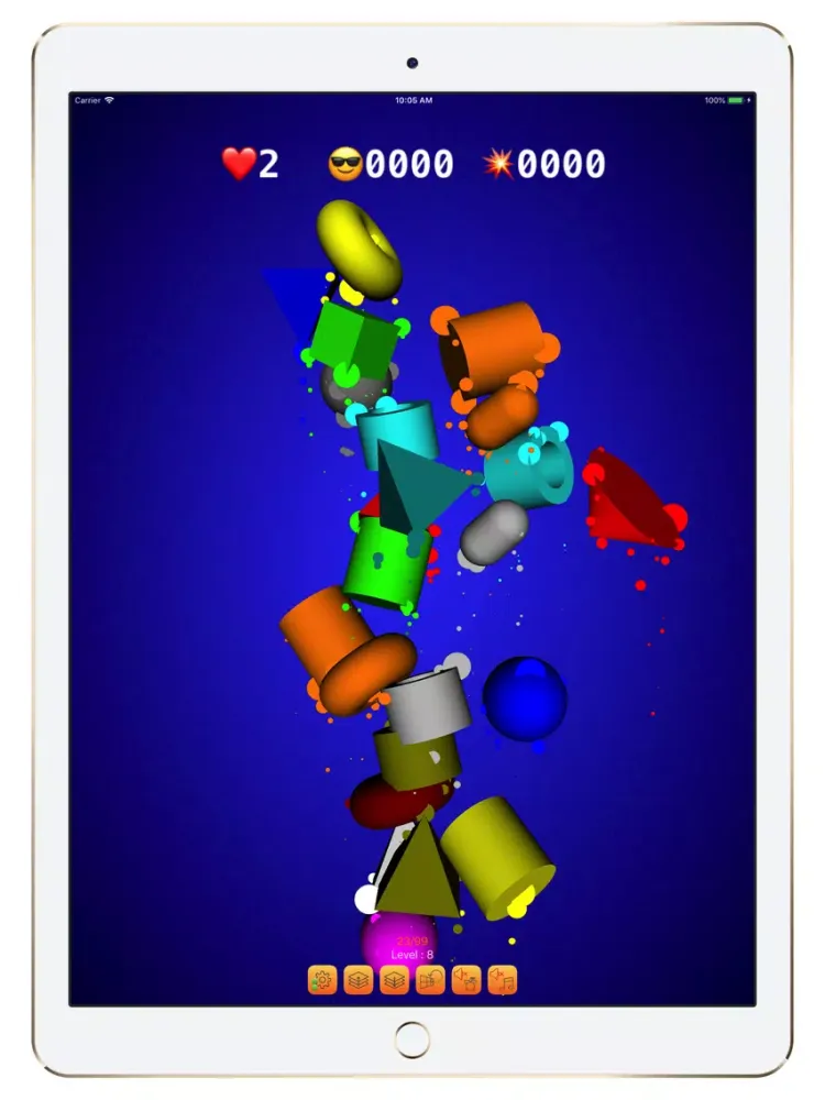 Tangkapan skrin 8Shapes iPad 