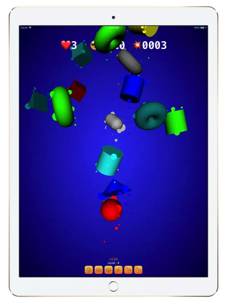 Tangkapan skrin 8Shapes iPad 