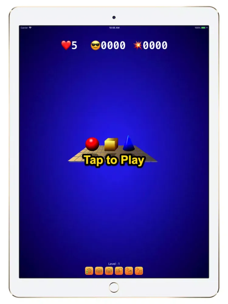 Tangkapan skrin 8Shapes iPad 