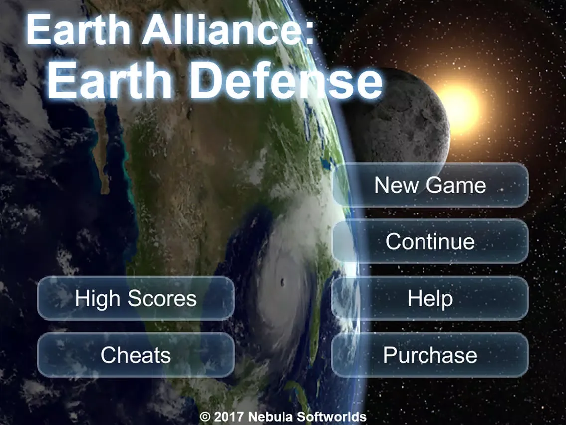 Tangkapan layar Earth Alliance: Earth Defense iPad 