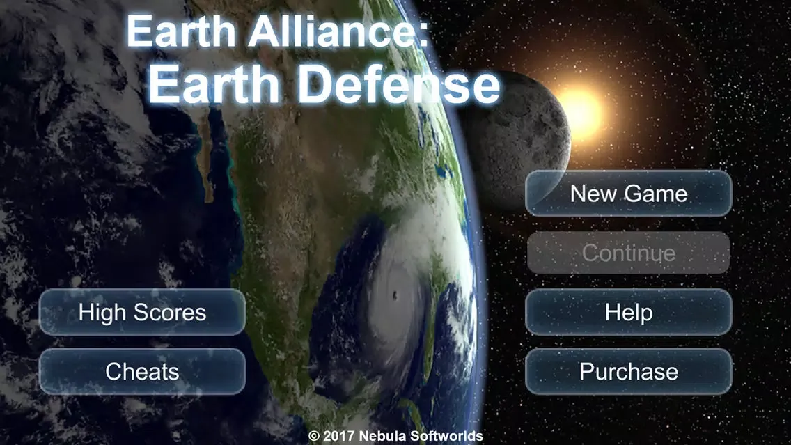 Tangkapan layar Earth Alliance: Earth Defense