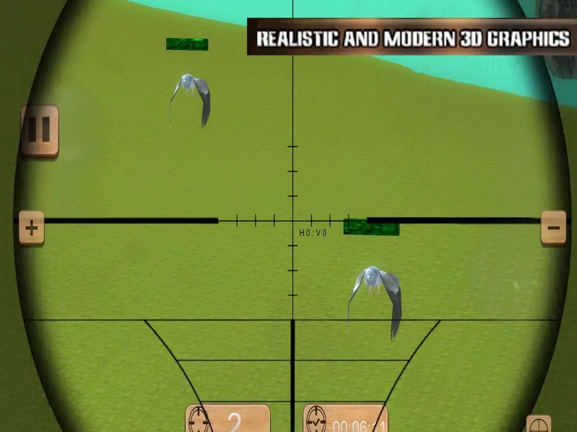 Capturas de pantalla de Jungle Birds Sniper iPad 