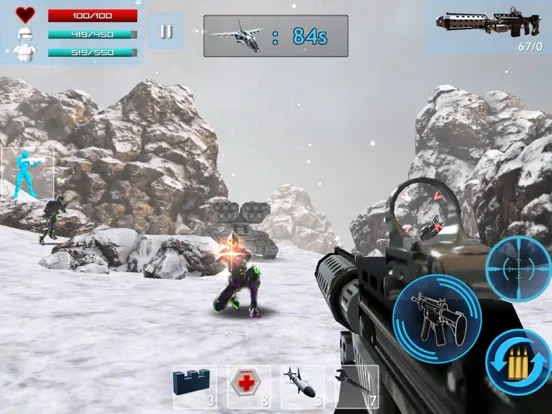 Capturas de pantalla de Enemy Strike 2 iPad 