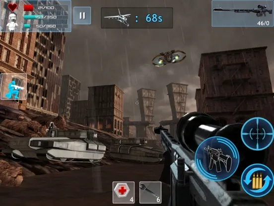 Capturas de pantalla de Enemy Strike 2 iPad 