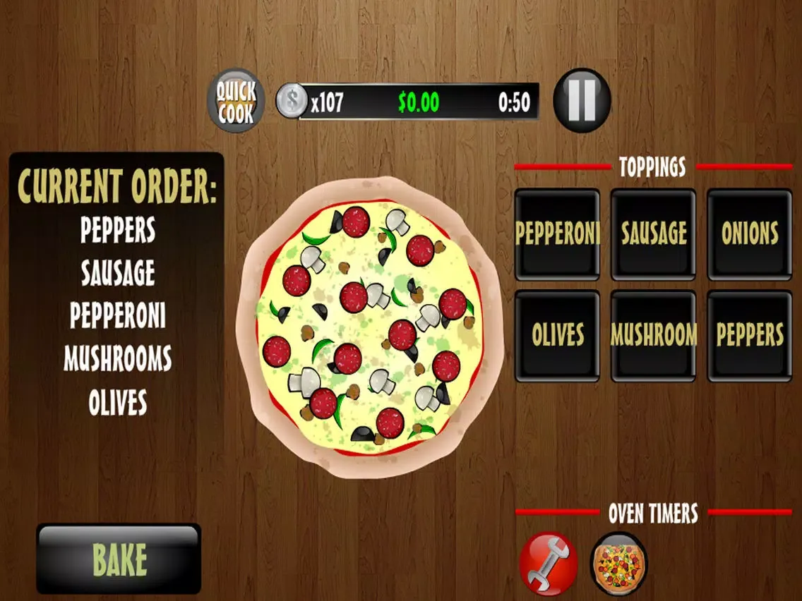 ภาพหน้าจอของ Pizza Panic Lite iPad 